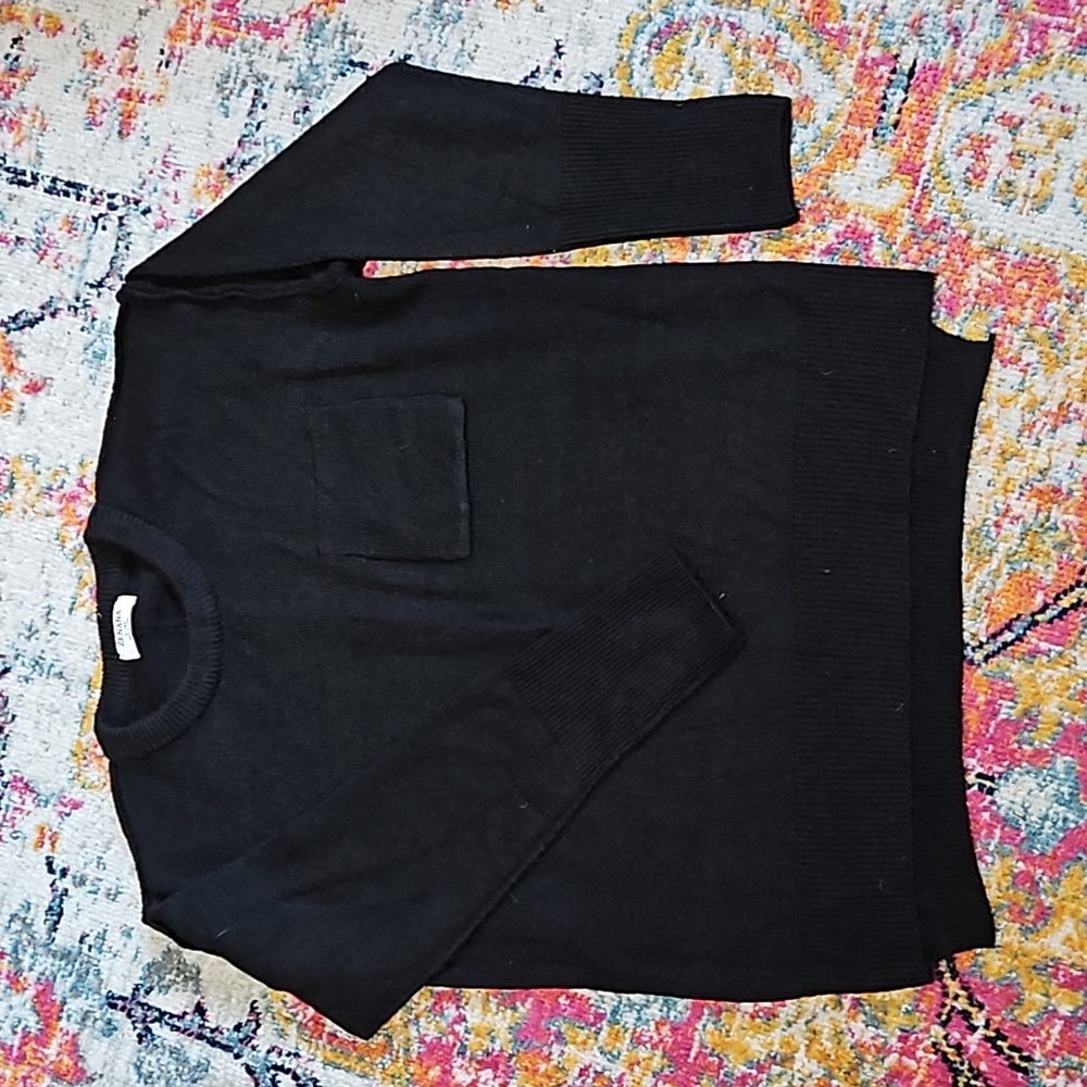 Black sweater